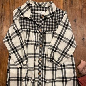 Plaid Zara dress-worn once